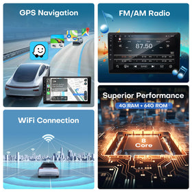 HNOPYHNT built-in WiFi and Bluetooth enable easy streaming and calls