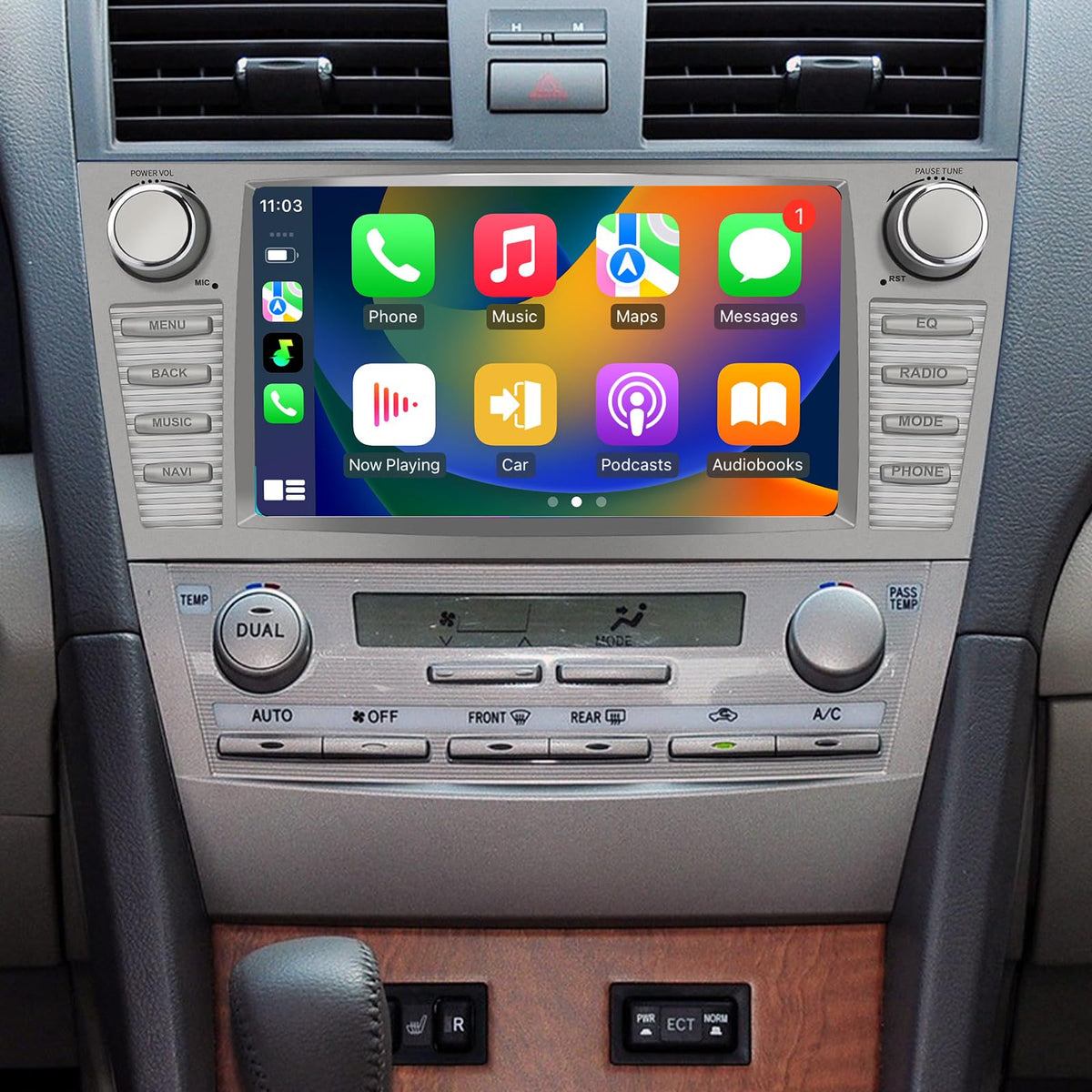 HNOPYHNT car radio front view for Camry 2007-2011 upgrade