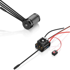 Hobbywing EZRUN Max10 OTA Bluetooth interface enables real-time data monitoring.