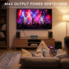 HOCHANAN ZK-MT21 circuit close-up revealing components and robust build quality