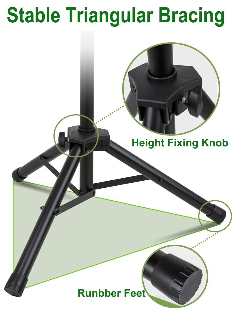 Hocoder tripod folded compact for easy carrying and space-saving transport benefit