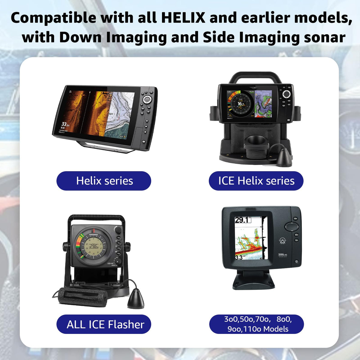 Hodeoo PC-11 routed on boat dash demonstrating tidy installation benefit