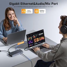 HODO can connect a single 8K display; SST mirrors content on macOS