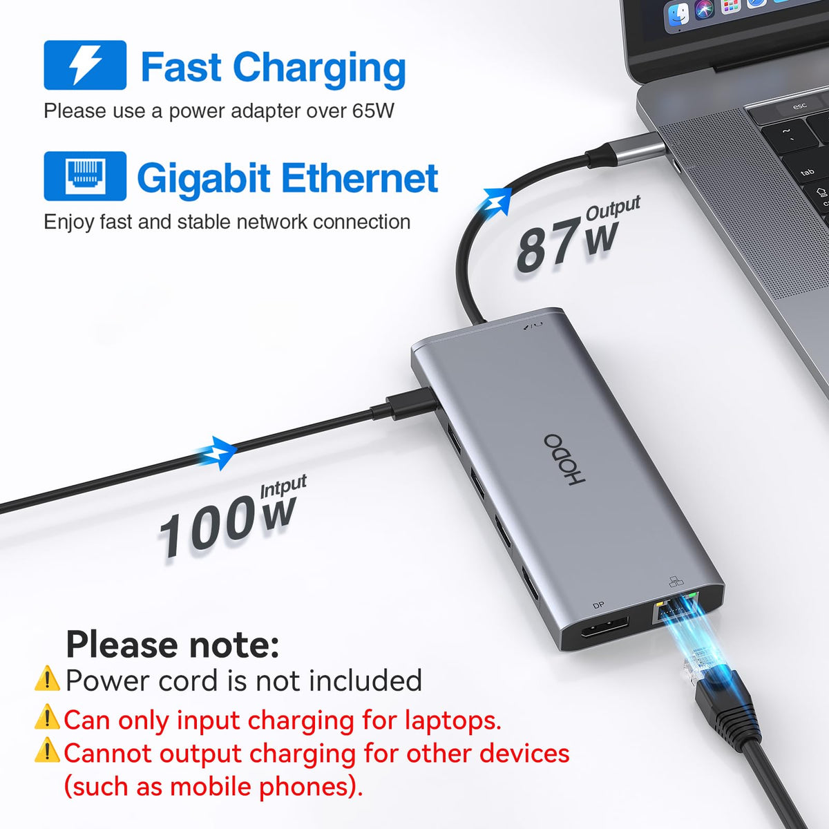 HODO SD and microSD card reader with card inserted for fast media import