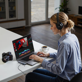 HODO USB-C Hub compact design fits neatly on desks and bags