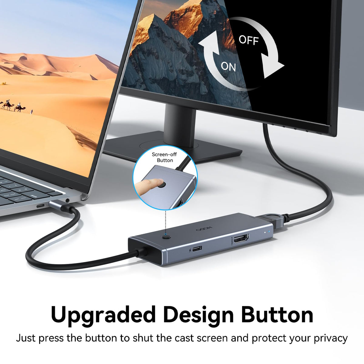 HODO Docking Station six-port USB-C hub expands connectivity
