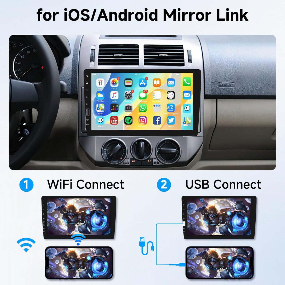 Hodozzy backup camera detail with LED night vision improving safety