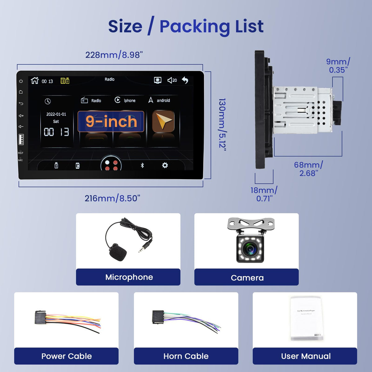 Hodozzy backup camera input with SWC support enhances driving awareness