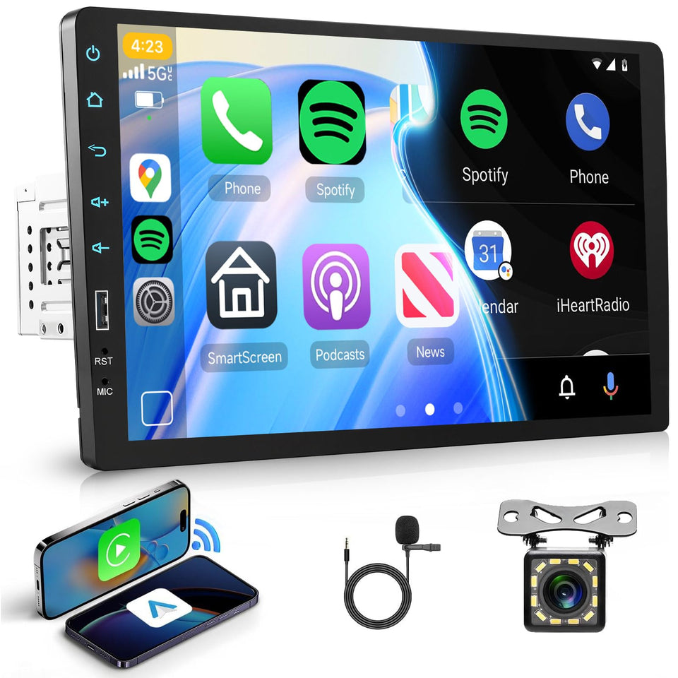 Hodozzy front panel display showing apps and clear visibility benefit