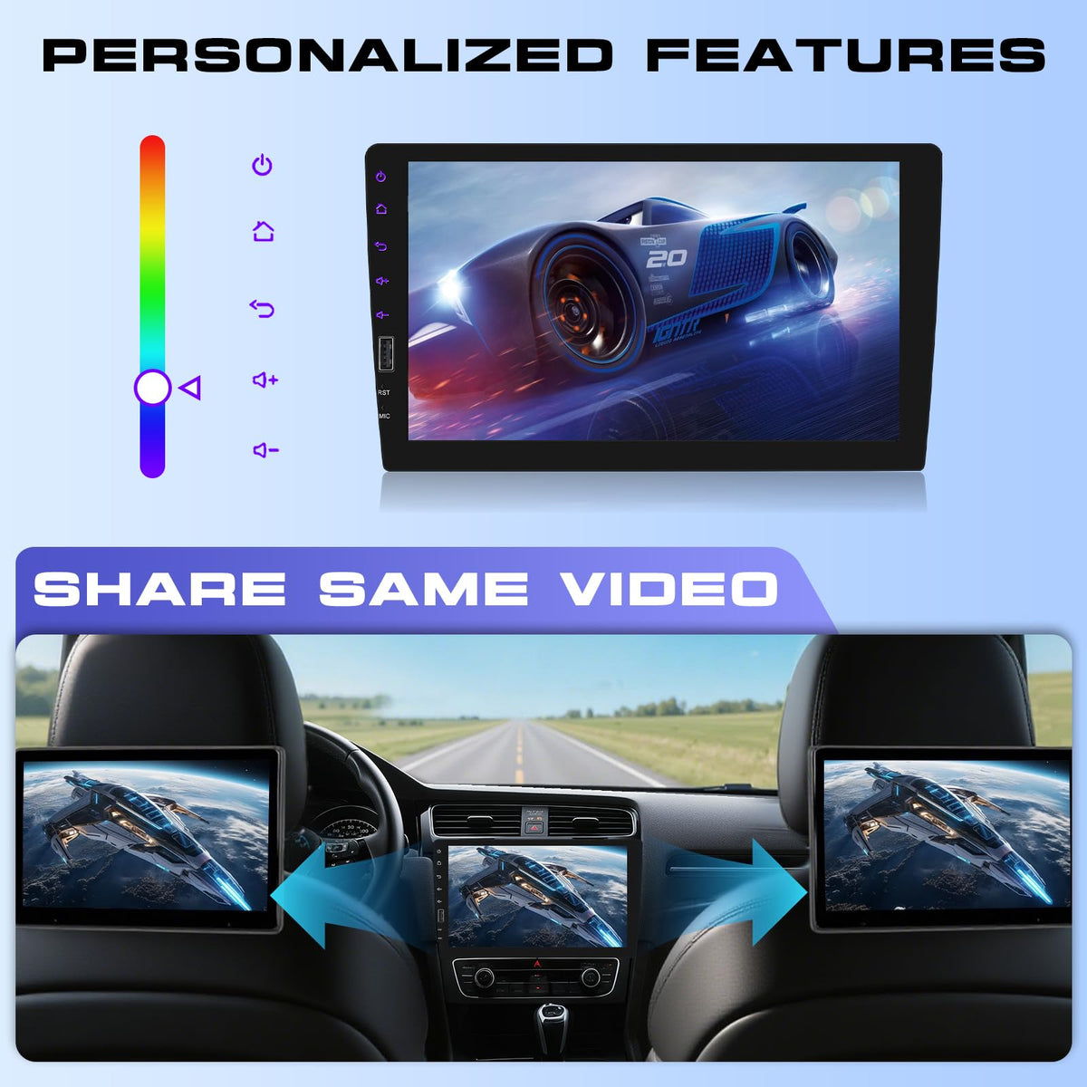 Hodozzy SWC compatible controls maintain factory-like convenience.
