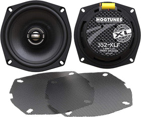 Carbon fiber cone in Hogtunes 352-XLF provides punchy lows and durability.