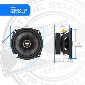 Easy-install design allows upgrade without cutting wires.