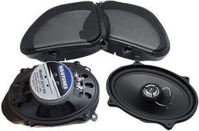 Hogtunes 3572-AA front speakers for Road Glide deliver clearer highway audio