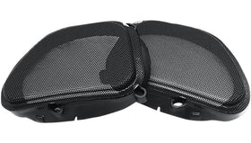 Hogtunes front grills front view showing clean fit and protection