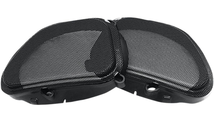 Hogtunes front grills front view showing clean fit and protection