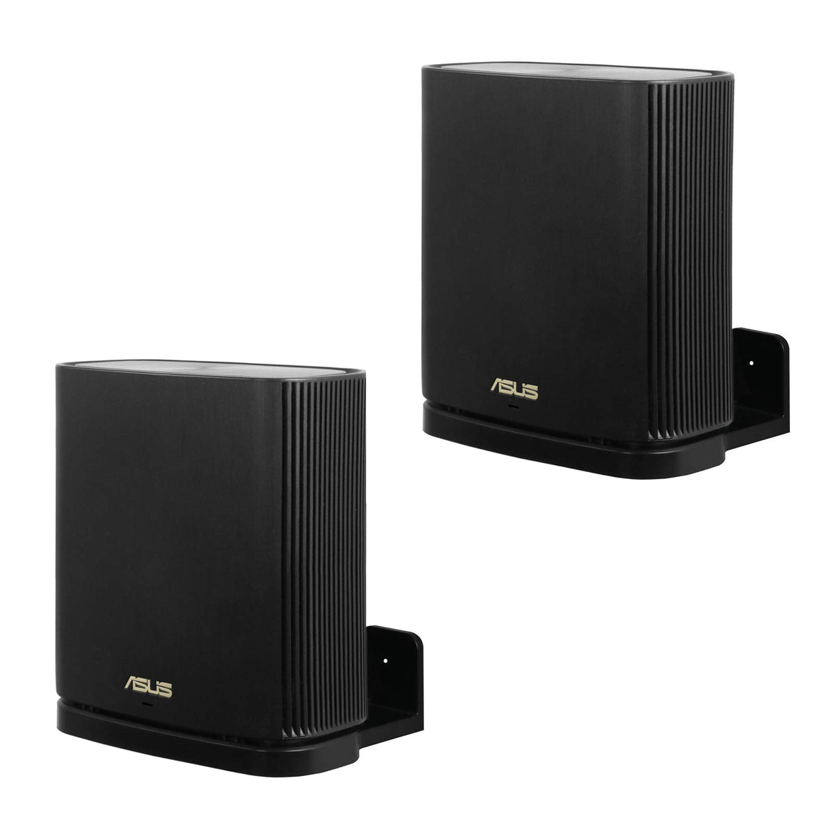 HOLACA wall mount for ASUS ZenWiFi XT8 on wall, secure and space-saving placement.