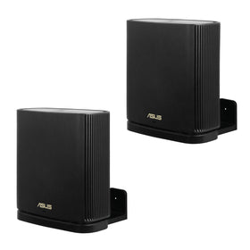 HOLACA wall mount for ASUS ZenWiFi XT8 on wall, secure and space-saving placement.