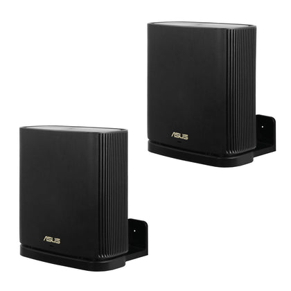 HOLACA wall mount for ASUS ZenWiFi XT8 on wall, secure and space-saving placement.
