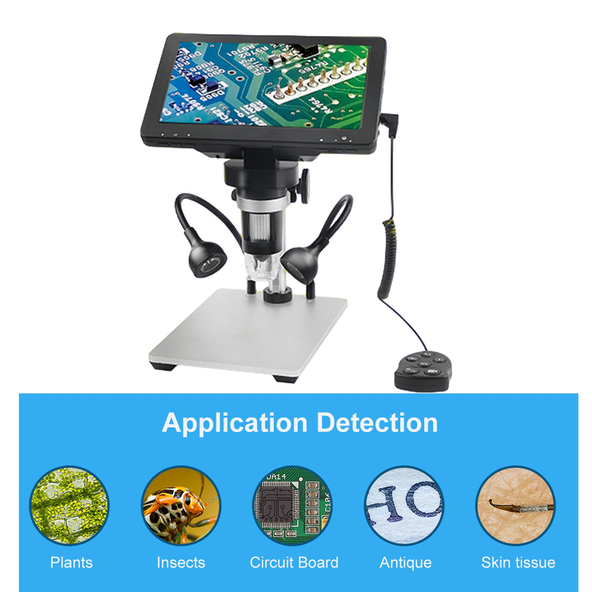 HOLEPLUS DM9 1080p video supports smooth real-time observation.