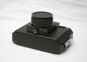 HOLGA 120N lifestyle shot in a studio setting inspiring artistic medium-format experiments