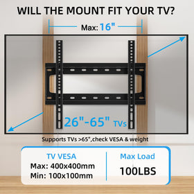 HOME VISION close-up side profile demonstrating one-inch low-profile benefit