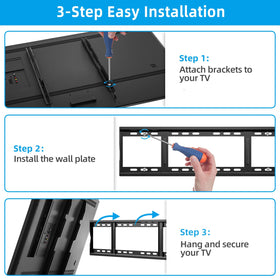 HOME VISION measuring stud spacing to show 12-28 inch installation flexibility