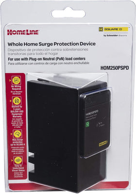 Homeline SPD designed for 120/240V residential panels.