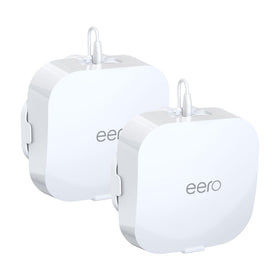 HomeMount front view showing secure eero Pro 6 hold and tidy look