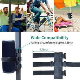 HomeMount speaker attachment fits 4.5–10.4 inch speakers for versatile use