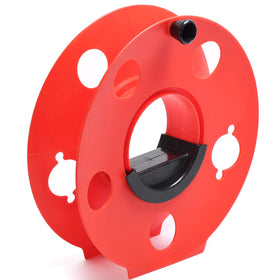 Homeon Wheels 100ft red extension cord reel for organized outdoor work