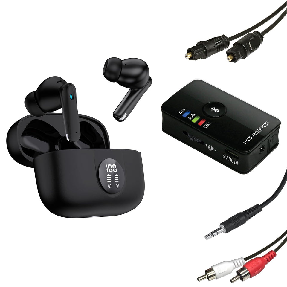HomeSpot ANC Earbuds in case promise seamless pairing and long listening sessions.