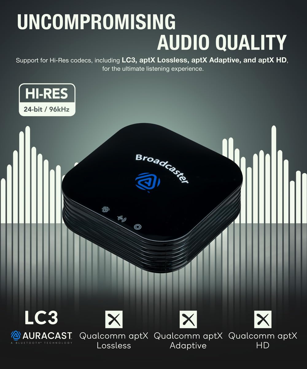 HomeSpot BA210 v2 held in hand to show compact size and portability for flexible placement