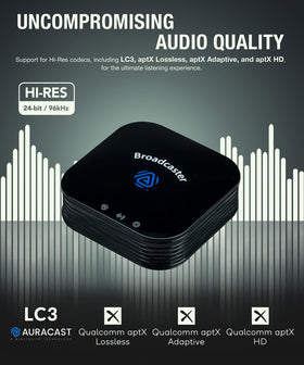 HomeSpot BA210 v2 held in hand to show compact size and portability for flexible placement