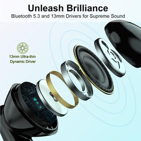 HomeSpot touch control close-up demonstrating easy tap commands for hands-free use