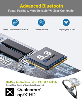 HomeSpot size comparison with hand showing compact neckband portability