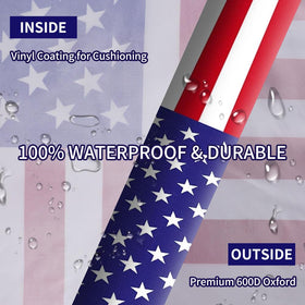 HOMEYA fabric texture close-up showing durable 600D cloth resisting tears