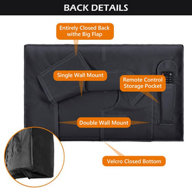 HOMEYA front-clear film keeps visibility intact while shielding screen from moisture