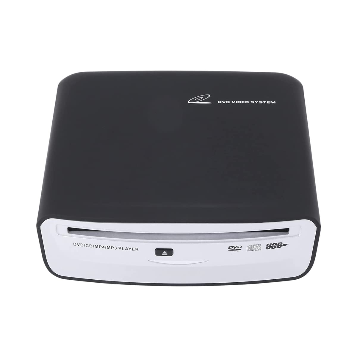 Honboom portable car CD Player side connection showing USB power option.