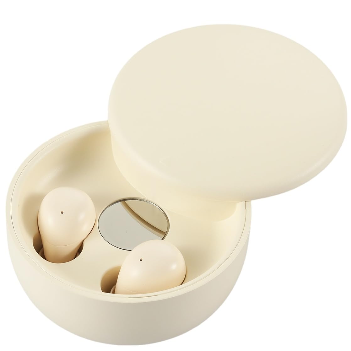 Honcas earbud close-up of silicone tip texture for soft fit and comfort