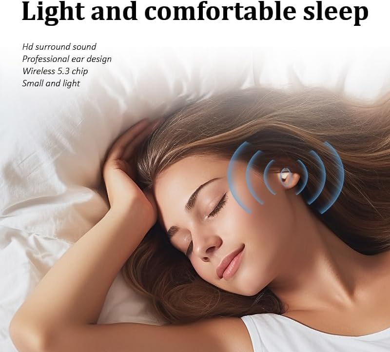Honcas Mini Earbuds with Bluetooth 5.3 deliver clearer calls and improved isolation.