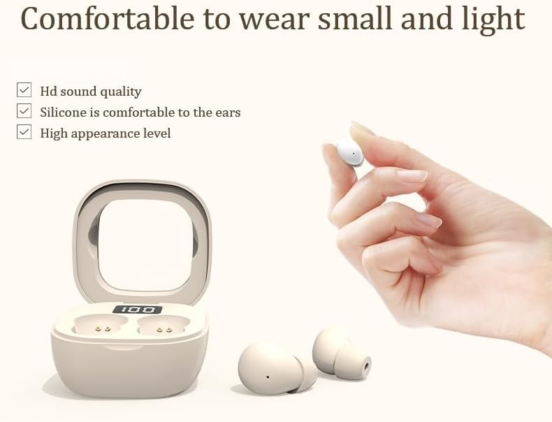 Honcas Mini Earbuds deliver four hours per charge for focused listening.
