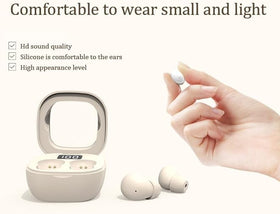 Honcas Mini Earbuds deliver four hours per charge for focused listening.