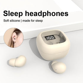 Honcas Mini Earbuds designed for sleep-friendly ergonomics for side sleepers.