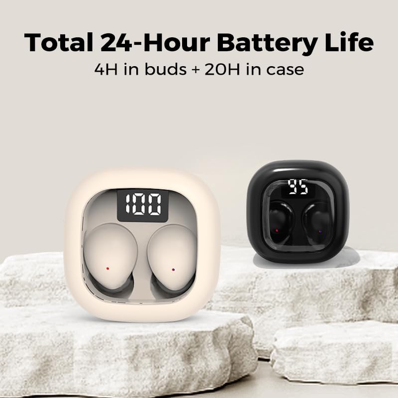 Honcas Mini Earbuds ideal for work and sleep scenarios with versatile use.
