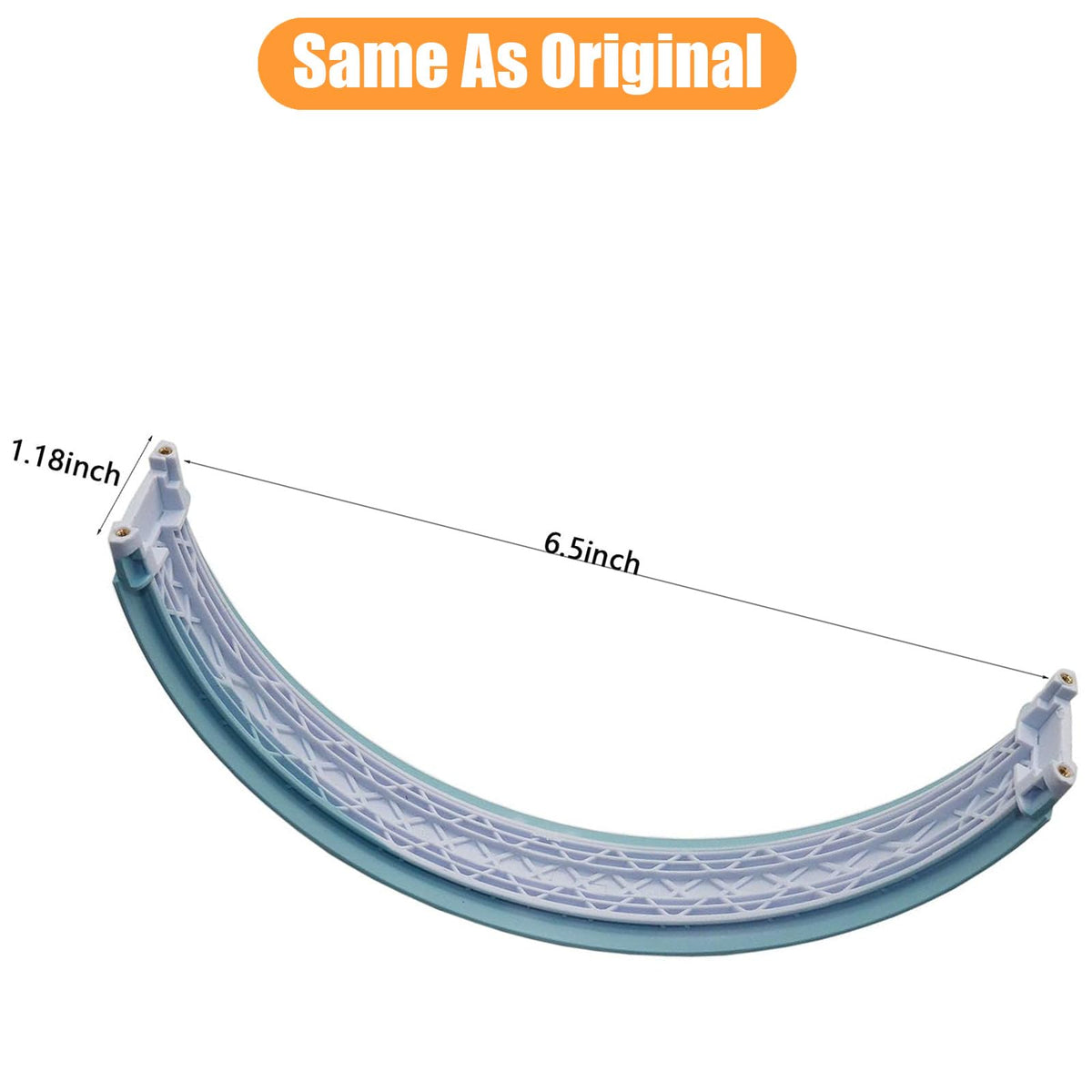 HONCUANWS Studio 3 headband assembly guide in crystal blue.