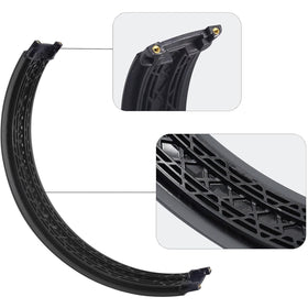 HONCUANWS polyurethane headband showcases durability and comfortable wear over extended sessions.