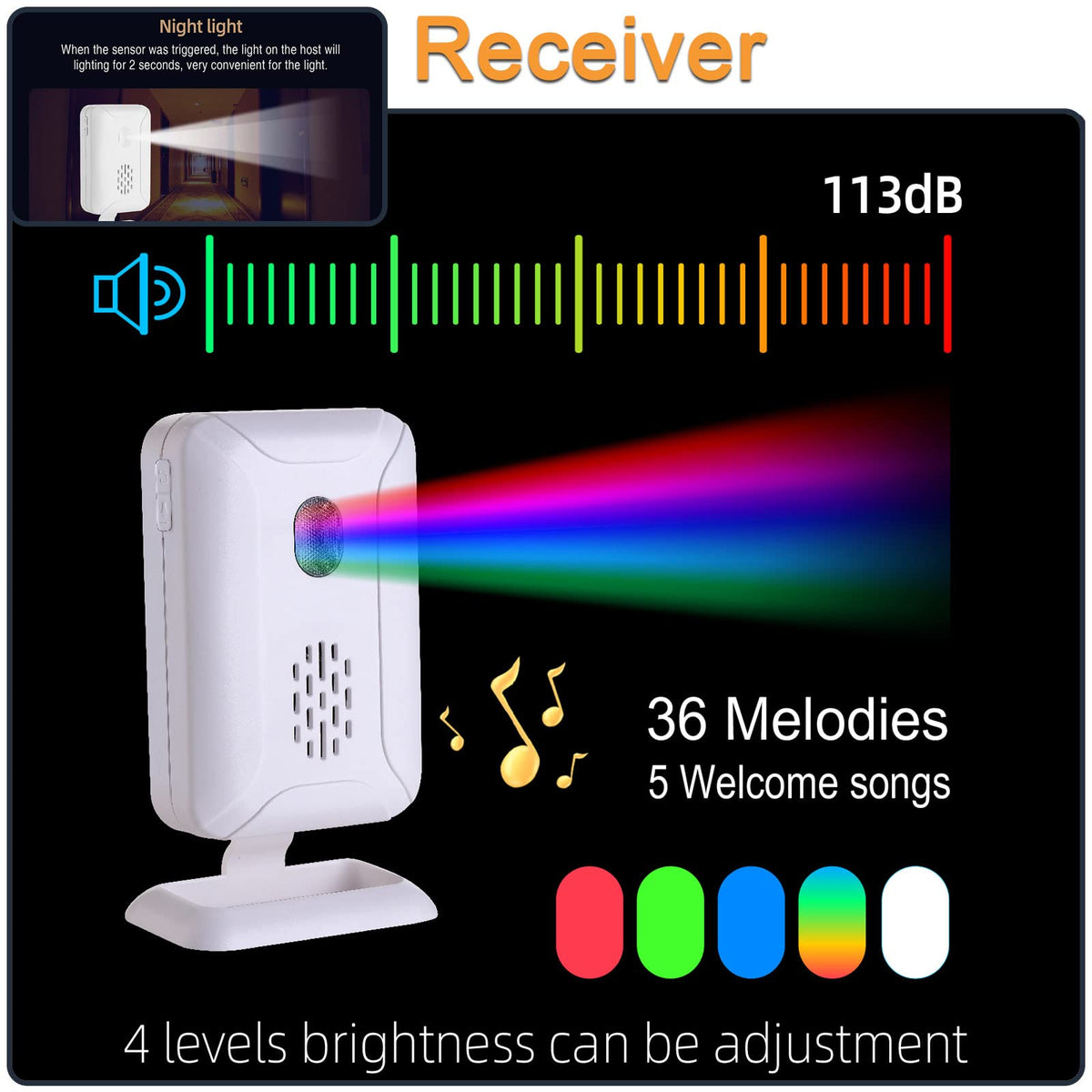 HoneTeek battery and USB power options for flexible setup