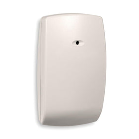 Honeywell 5853 open battery compartment showing ten-year battery convenience