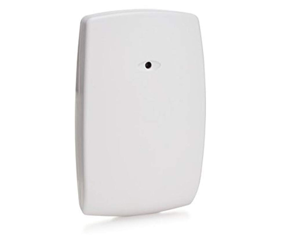 Honeywell 5853 front view showing sensor face and tamper benefit