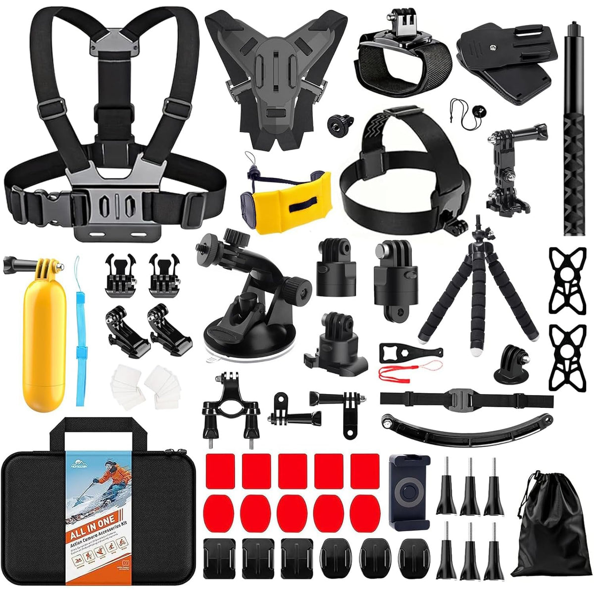 HONGDAK front packaging showing full kit and benefit of all-in-one setup